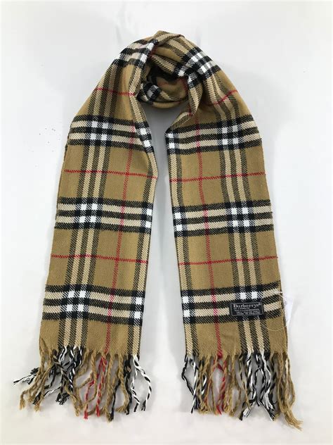 used burberry scarf